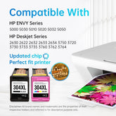 HP304XL inkt Compatibele printers